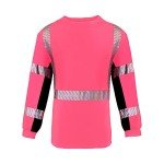 High Visibility Reflective Long Sleeve Safety T-Shirt