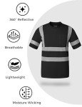 Wantdo Men's Hi-Vis Reflective Safety Shirts (3-Pack)