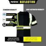 3 Pack High Visibility Safety Shirts for Men