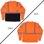 3-Pack High Visibility Reflective Safety T-Shirts
