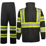 High Visibility Safety Jacket & Pants Set