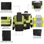 High Visibility Safety Jacket & Pants Set