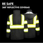 High Visibility Safety Jacket & Pants Set