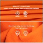 Men's High Visibility Reflective Safety Hoodie – Orange