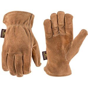 Wells Lamont Suede Cowhide Work Gloves - Medium