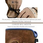 Durable Leather Work Gloves for Outdoor Safety