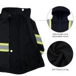 Men's High Visibility Reflective Safety Hoodie