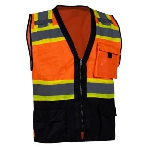 High Visibility Reflective Safety Vest with Pockets