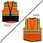 High Visibility Reflective Safety Vest with Pockets