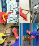 High Voltage Insulated Electrical Gloves - Size 10