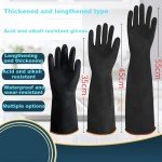 Industrial Acid-Alkali Resistant Rubber Gloves