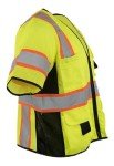 Ironwear Class 3 Mesh Safety Vest with Zipper