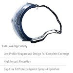 Uvex Stealth OTG Safety Goggles - Anti-Fog Coating
