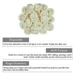 200 Large Disposable Latex Finger Cots - 200pcs