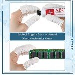 1600 Pcs Disposable Latex Finger Cots - Medium