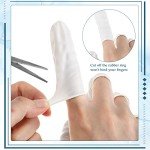 1600 Pcs Disposable Latex Finger Cots - Medium