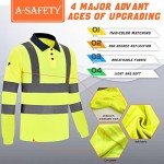 High Visibility Women's Reflective Construction Polo Shirt