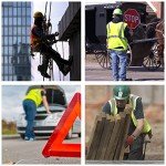 Reflective Safety Vest with Multifunctional Pockets