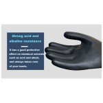 Industrial Acid-Alkali Resistant Rubber Gloves