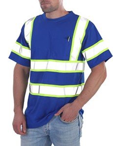 Hi-Vis Reflective Construction Shirts for Men