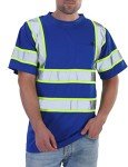 Hi-Vis Reflective Construction Shirts for Men