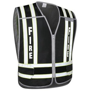 UNINOVA Reflective Fire Vest for Men, Lime Green