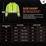 Hi Vis Safety Hoodie for Men - XXL