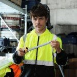 Hi Vis Safety Hoodie for Men - XXL