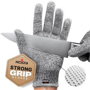 Cut Resistant Gloves with Grip Dots for Chefs