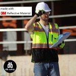 High-Visibility Reflective Safety Vest with Pockets
