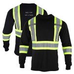 High Visibility Reflective Long Sleeve Safety Shirt