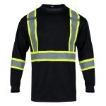 High Visibility Reflective Long Sleeve Safety Shirt
