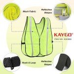 KAYGO High Visibility Reflective Safety Vest - Yellow