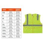 High Visibility Reflective Safety Vest - Small/Medium