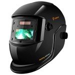 Auto Darkening Welding Helmet - Solar Powered