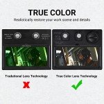 Auto Darkening Welding Helmet - Solar Powered