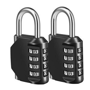 Fayleeko 4-Digit Combination Lock - 2 Pack