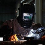 Auto Darkening Welding Helmet - Solar Powered
