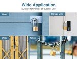 Puroma Waterproof Brass Padlock for Outdoor Use