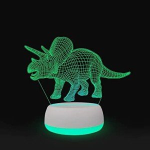 Xdorra Triceratops 3D LED Night Light
