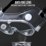 Adjustable Anti-Fog Safety Goggles for Work