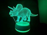 Xdorra Triceratops 3D LED Night Light