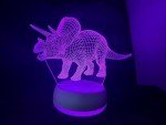 Xdorra Triceratops 3D LED Night Light