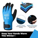 Waterproof Winter Work Gloves for Cold Weather