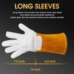 TOOLIOM High-Dexterity Goatskin TIG Welding Gloves