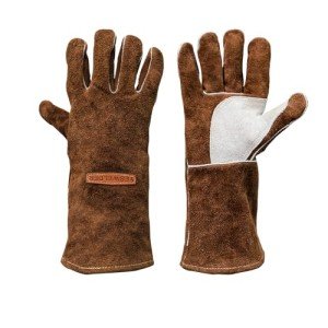 Protective Cow Leather Welding Gloves - Heat Resistant