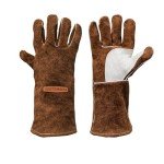 Protective Cow Leather Welding Gloves - Heat Resistant