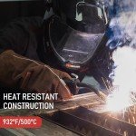 Protective Cow Leather Welding Gloves - Heat Resistant