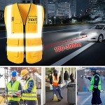 Personalized High-Visibility Safety Vest with Pockets