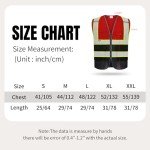 Personalized High Visibility Safety Vest with Pockets